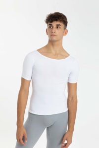 camiseta manga corta ballet hombre