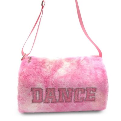 MOCHILA DANZA CON PELITO Y PURPURINA