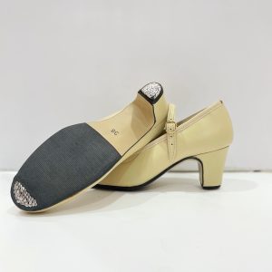 zapato flamenco beige