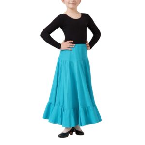 faldaflamencoturquesaniña