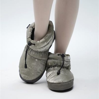 Botas calentamiento plata