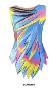 maillot-gimnasia-rítmica-sublimación-TURQUESA