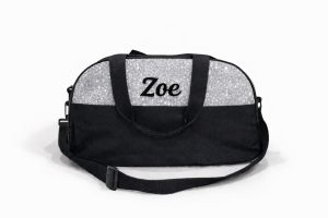 mochila gimnasia ritmica glitter plata