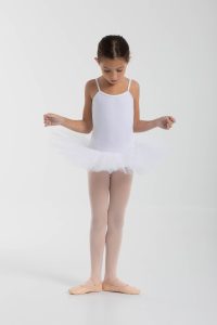 tutu con body blanco
