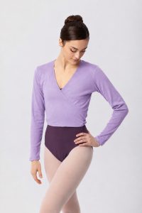 chaqueta ballet cruzada intermezzo lila
