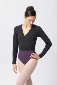 chaqueta ballet cruzada negro intermezzo