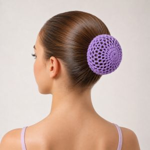 moñera ballet lila