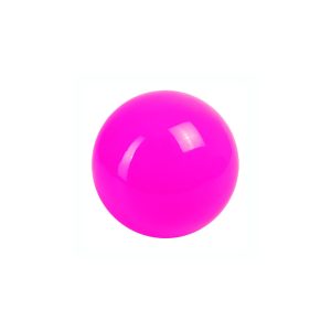 pelota gimnasia ritmica rosa fluor competicion