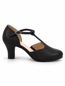 zapato de baile con tacon negro so danz