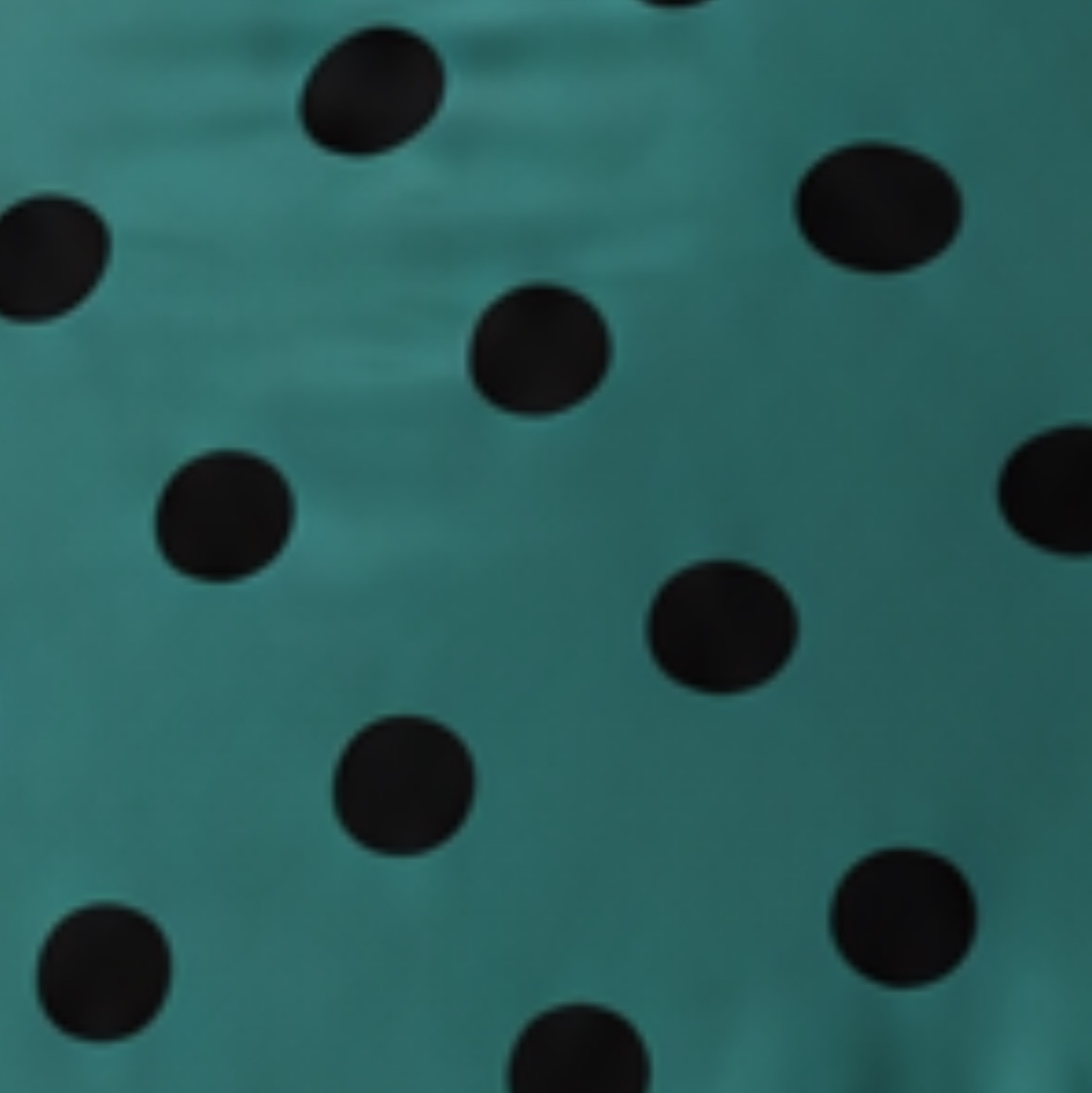 Verde/lunares negros